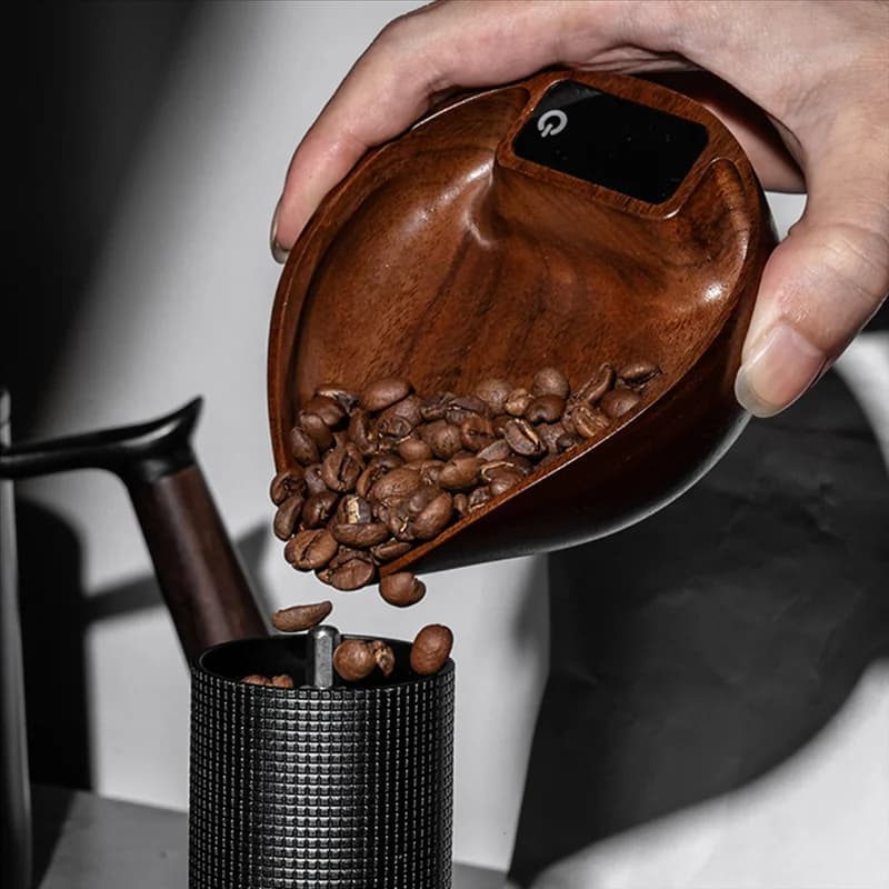 -A89Z Pesatrice per chicchi di caffè, bilancia per foglie di tè, bilancia elettronica per produzione manuale di noci, bilancia per chicchi di caffè accurata fino a 0,1 G