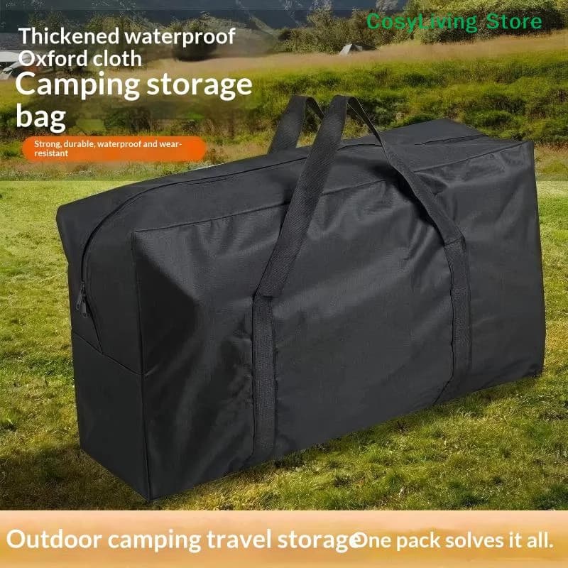 1 Pezzo Borsa per la spesa in tessuto non tessuto, extra large, impermeabile, per trasloco e bagagli, 80*48*25cm, strumento per l'organizzazione e lo stoccaggio domestico