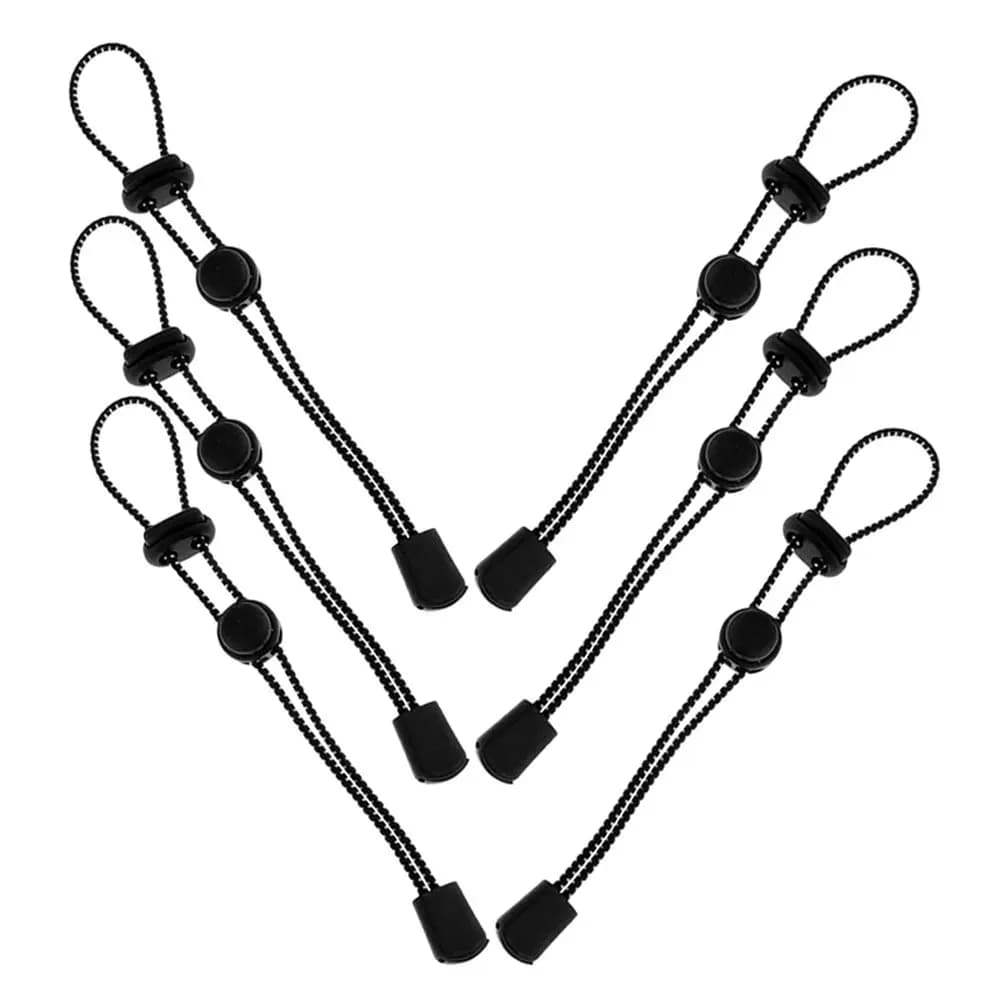 Set di 6 Supporti per Bastoncini da Trekking, Cinghie Elastiche Regolabili con Fibbia per Fissaggio, Attrezzatura per Escursionismo e Alpinismo