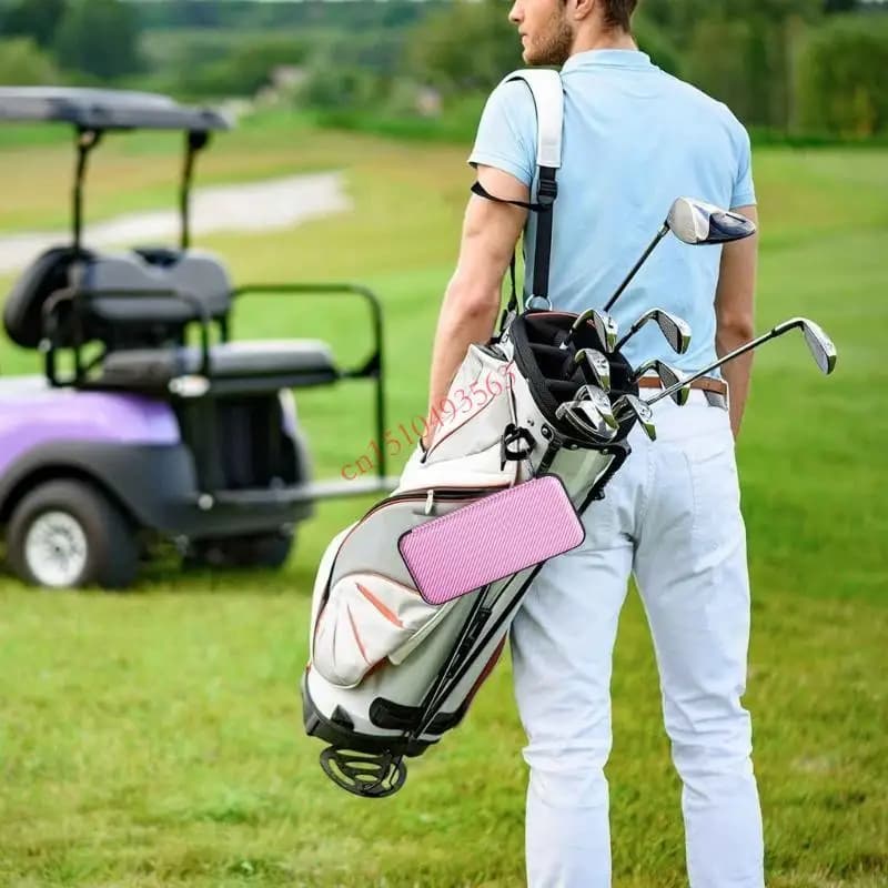 448C Custodia per guanti porta guanti da golf con barelle per guanti da golf e gancio, custodia protettiva per accessori da golf