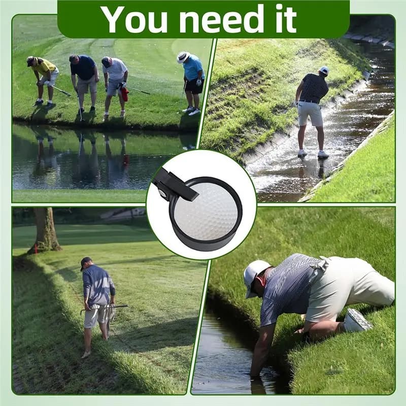 Portable Golf Ball Picker Upper, Telescopic Golf Ball Retrievers Golf Ball Collector, Golf Accessories Gift For Golfers