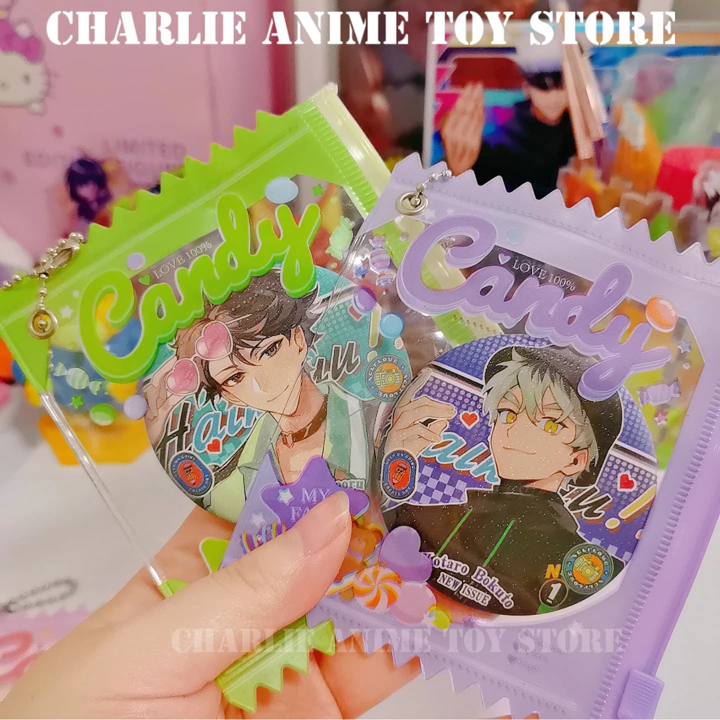 7 pz Nuovo Hinata Shoyo Tobio Kageyama Kotaro Bokuto Distintivo Comico Pallavolo Del Fumetto Perni Creativi per Zaino Accessori Dei Gioielli
