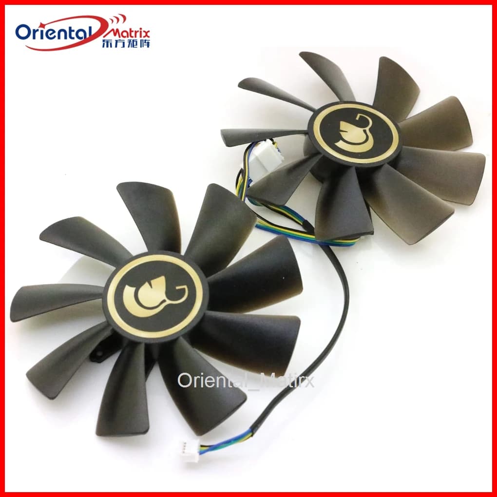 2 pz/lotto muslimah 100mm 12V GPU ventola per LEADTEK RTX3070 8GB WinFast HURRICANE Gallardo scheda Video grafica ventola VGA