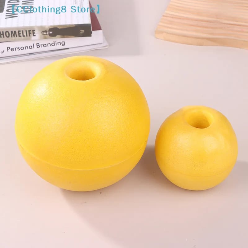 1 Pezzo Boa Rotonda Galleggiante per Acque Profonde, Segnalatore per Nasse da Granchi, Boa Galleggiante in Schiuma per Reti da Pesca, per Moto d'Acqua, Kayak, Ancore, Corde, Barche 【AliS8】