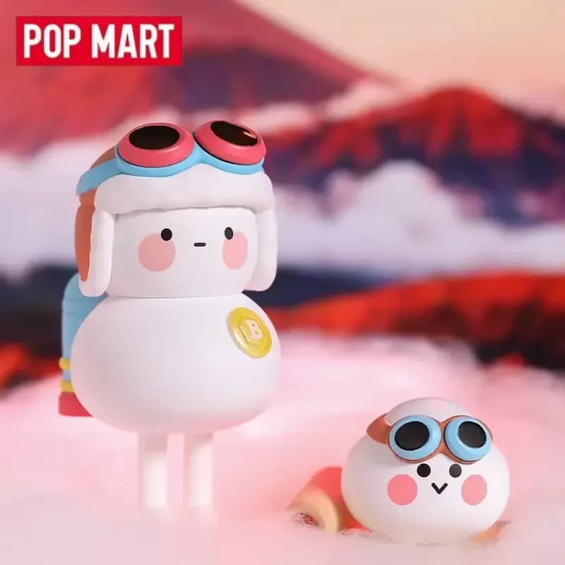 POP MART BOBOCOCO Extreme Travel Series Blind Box Toys Mystery Box Guess Bag Doll Cute Anime Figure Collezione di ornamenti per il desktop
