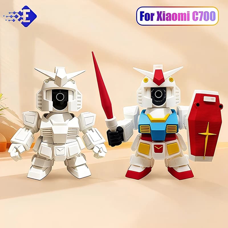 Xiaomi MIJIA 3D Stampa Modificata Gaoda Mecha Shell Fresco Accessorio Intelligente Per Xiaomi Telecamera di Sorveglianza 2/3/4 Gimbal C700