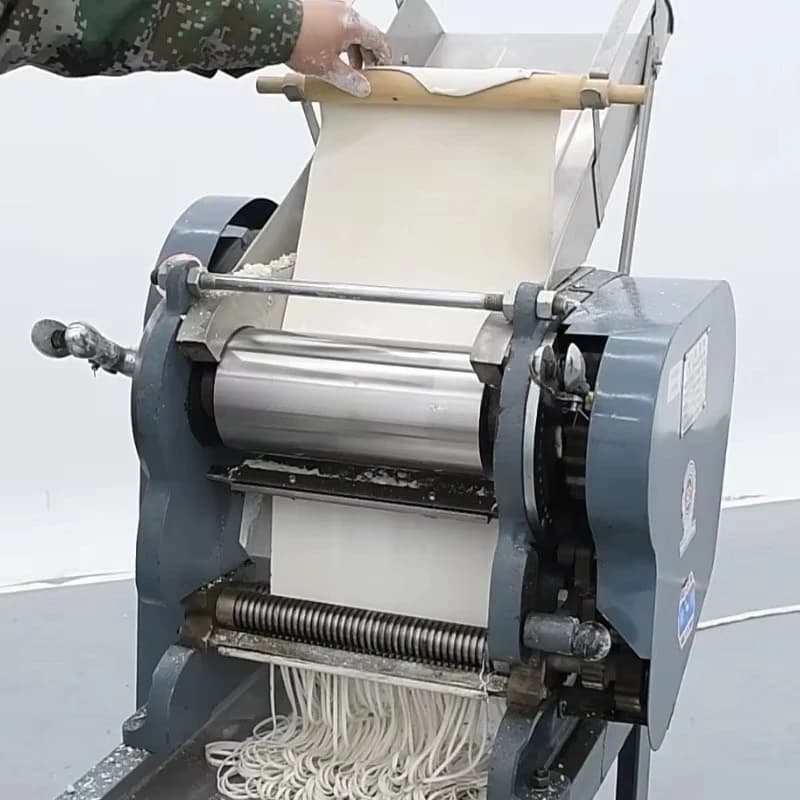 Macchina Elettrica Commerciale per Pasta e Noodle con Rullo per Impasto