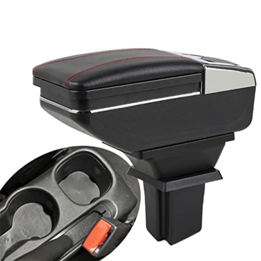 Box Portaoggetti per Bracciolo Auto per Chevrolet Chevy Trax 2014-2020, Organizzatore per Console Centrale, Portabicchieri, Accessorio Interno per Auto
