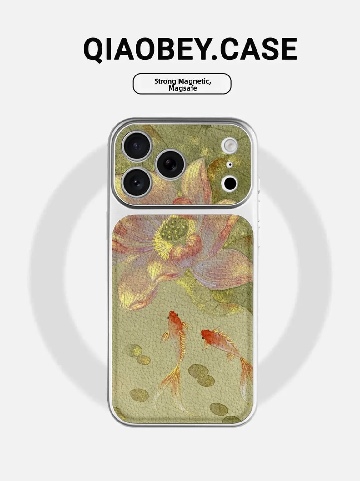 Lily Pad Goldfish Instant Change 17 Large Compatible with iPhone 17 Phone Case New High-End 16Promax Cartoon Cu...