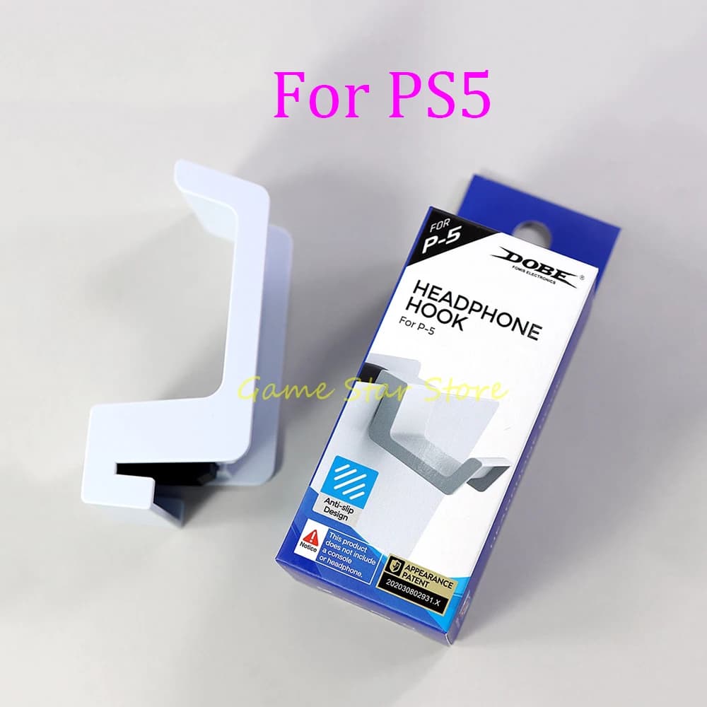 10 Pezzi Gancio Porta Cuffie Supporto per Cuffie Accessori per Console di Gioco PlayStation 5 PS5