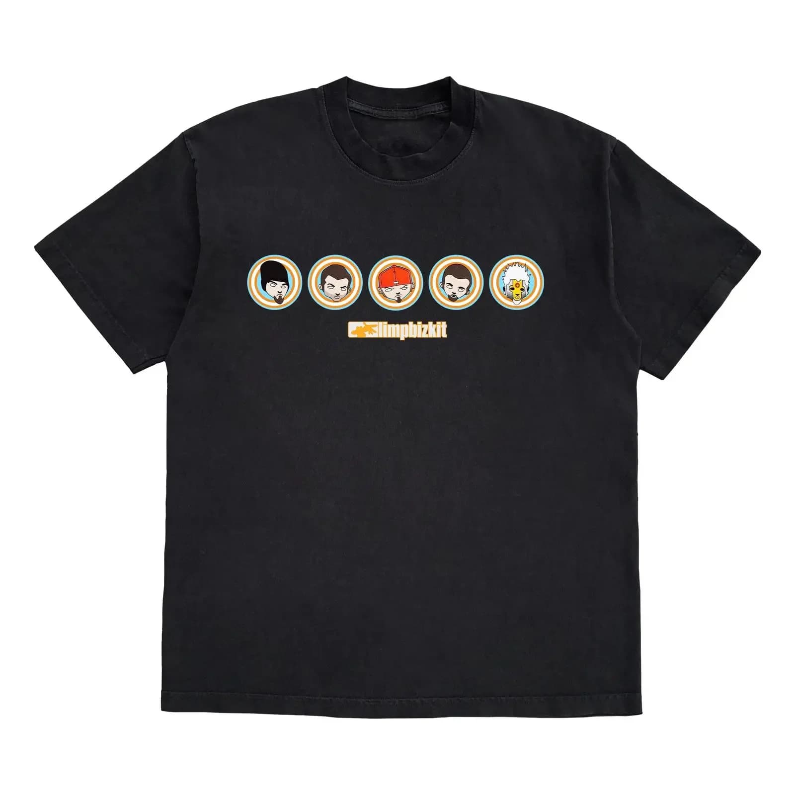 Limp Bizkit Chocolate Starfish amp The Hot Dog Flavored T Shirt 2000 Fred Durst vintage Washed Top For Everyday Wear Versatile