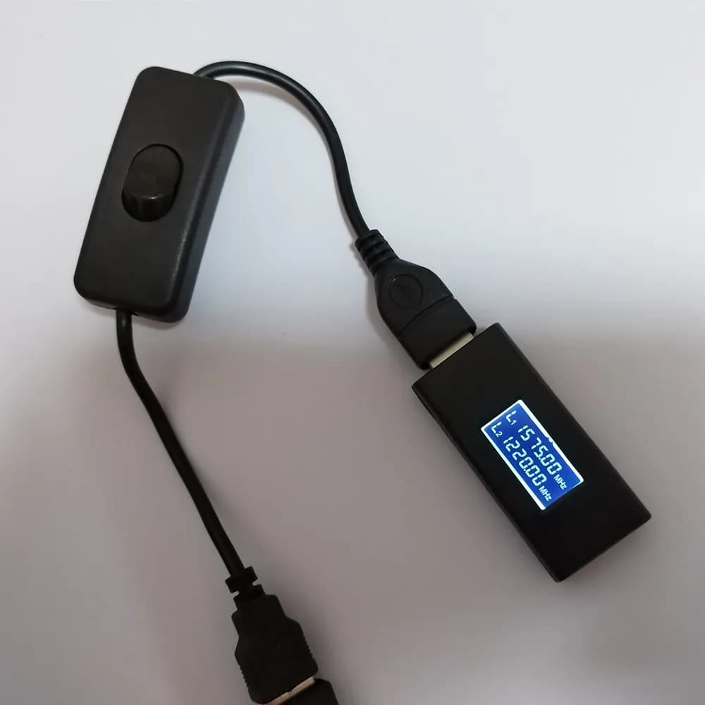 Connected USB port with 5W OUT 1575MHz STOP ANT GPS