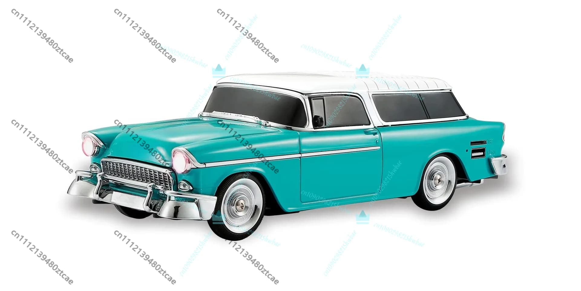 WS-1955 Retro Car Shape Wireless Speaker, 10W Mini Karaoke Machine with FM Radio, Portable Desktop Bluetooth Speaker