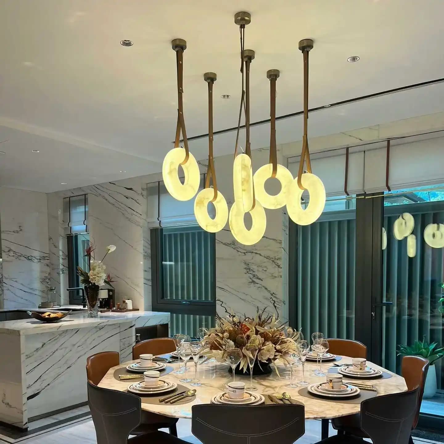Dimmable LED Suspension Lamp, Trend Lighting 2026, Living Room Lustres