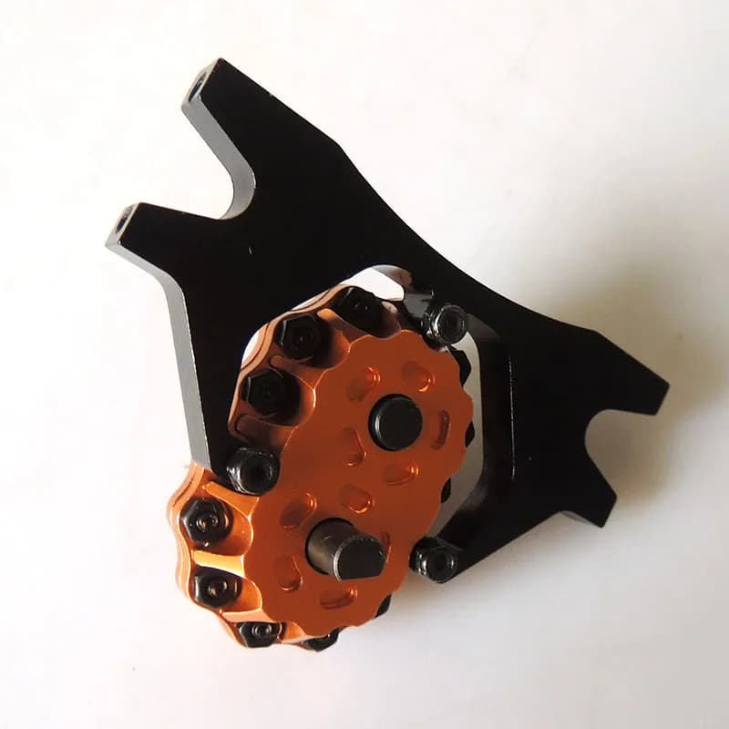 JDMODEL 1:14 scatola di trasferimento del trattore, cambio per auto di simulazione del rimorchio per arrampicata del trattore, JDM-75