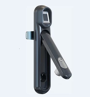 Serratura intelligente Rfid per armadietto con impronte digitali del centro dati per il controllo degli accessi su rack del server