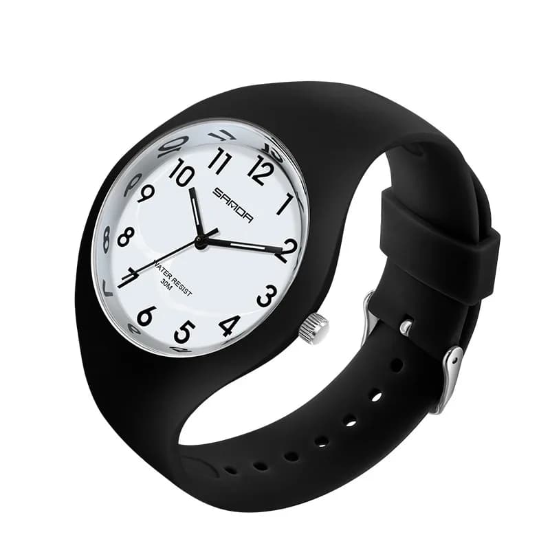 Moda 2022 Orologio da donna di marca Sanda di lusso Orologi al quarzo impermeabili semplici Orologi da polso da donna dal design ultrasottile Reloj Mujer