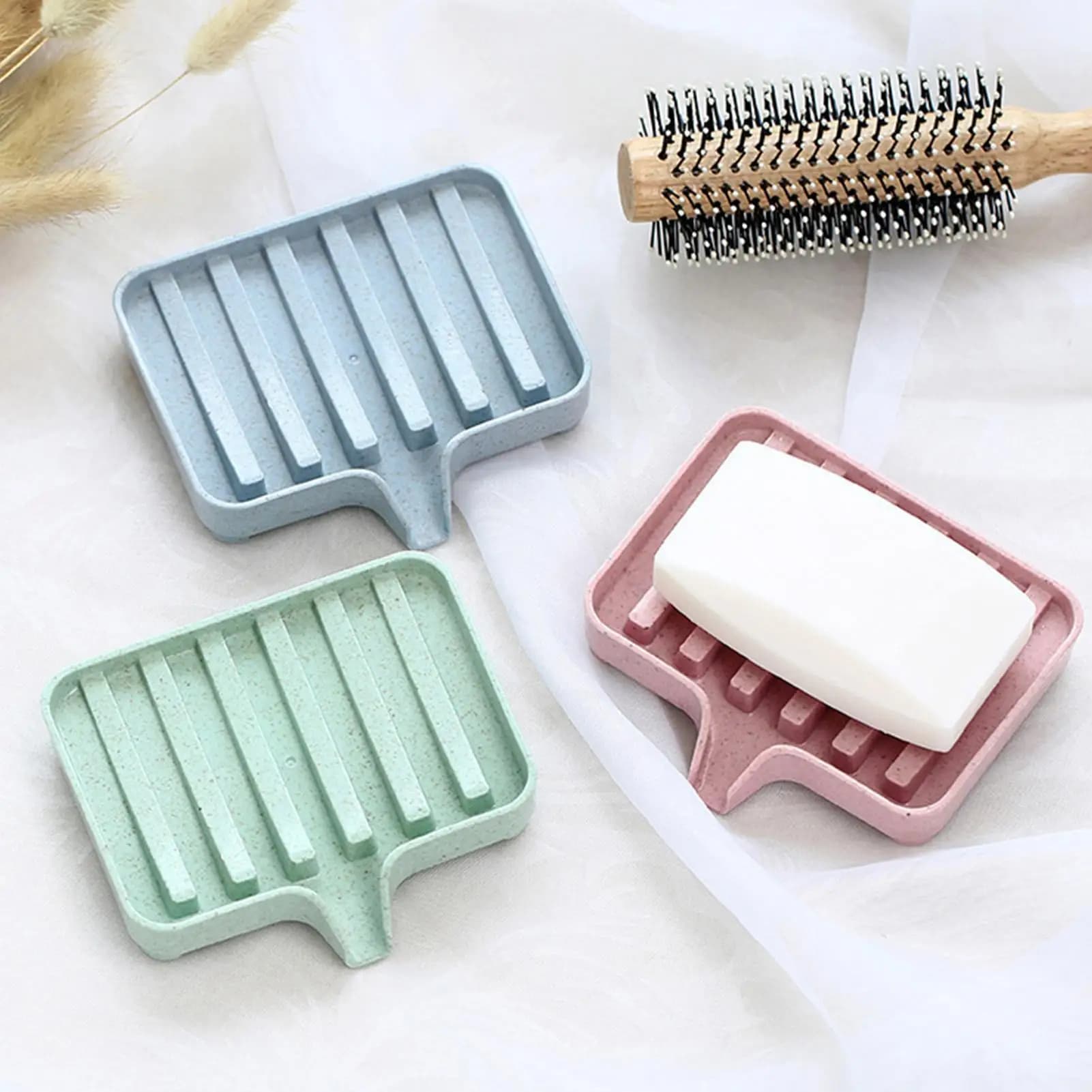 Drainage soap dish for bath with draining, container soap dish for shower, soap dish for toilet, for home and kitchen