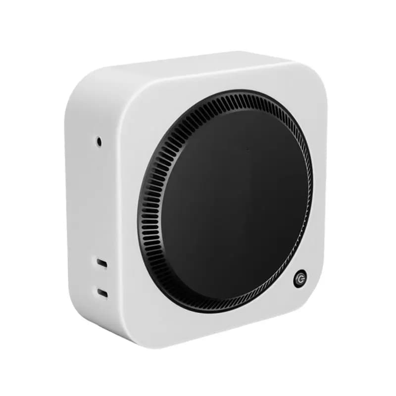 A46M-Coperture protettive in silicone per Mac Mini / Pro 2024 Custodia protettiva per Mac Mini Accessorio per custodia per laptop Bianco