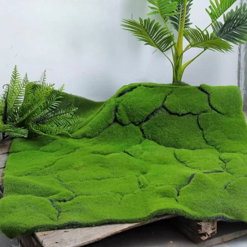 Artificial Turf Musk Simulation Prairie Grass Seeds Grass Meadow Mat Artificial Musk Grass Outdoor Decoration Garden Decoration