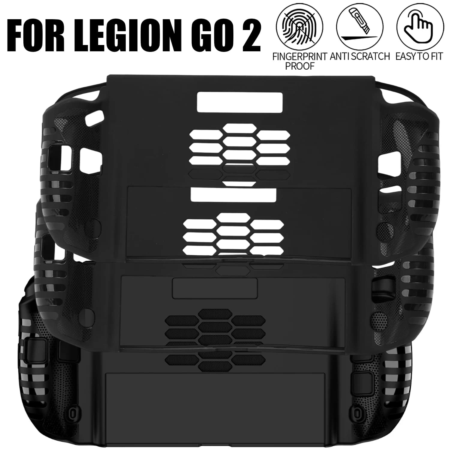 Custodia antiscivolo morbida ultra sottile per Lenovo Legion Go 2 Maniglia Console di gioco Custodia protettiva antiurto per accessori Legion Go2