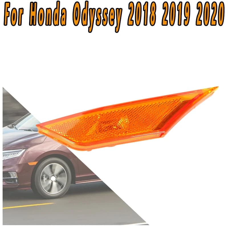 Luce di Segnalazione Laterale per Honda Odyssey 2018-2020, Luce di Direzione per Parafango, Luce Lampeggiante 33850-THR-A01
