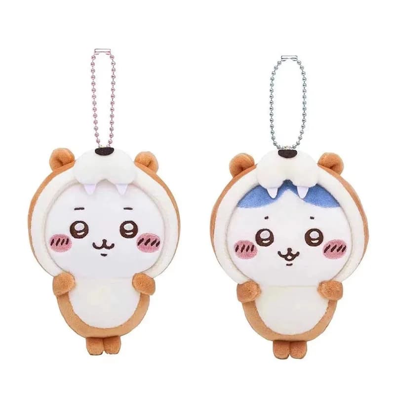Chiikawa Simpatico Portachiavi Decorativo a Forma di Foca Hachiwera Chii, Giocattolo in Peluche, Regalo di Amicizia di Nagano
