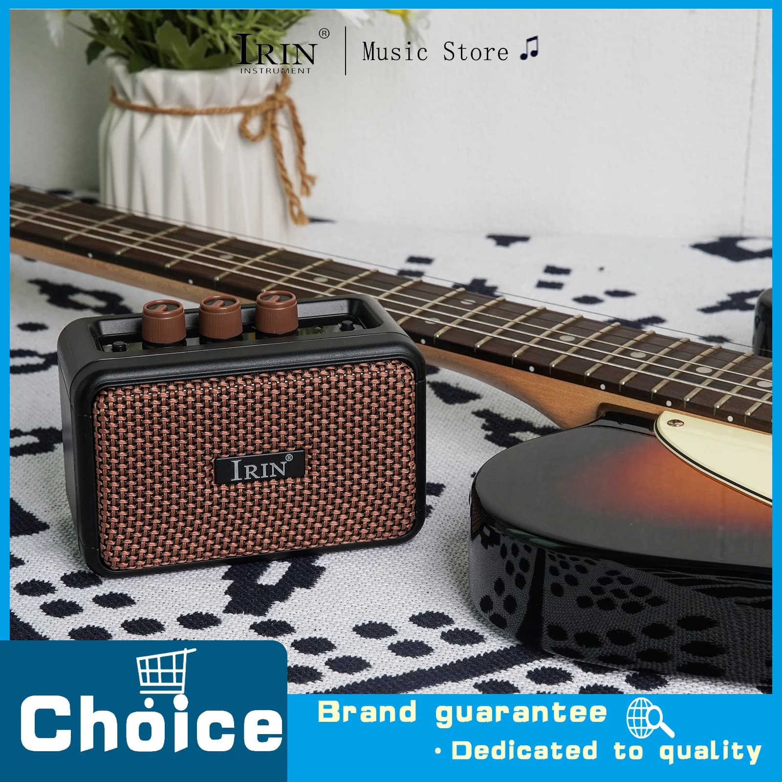 IRIN Portable Speaker Can be Connected to Bluetooth Mini Audio Speaker 5W Power Electronic Instrument Accessories
