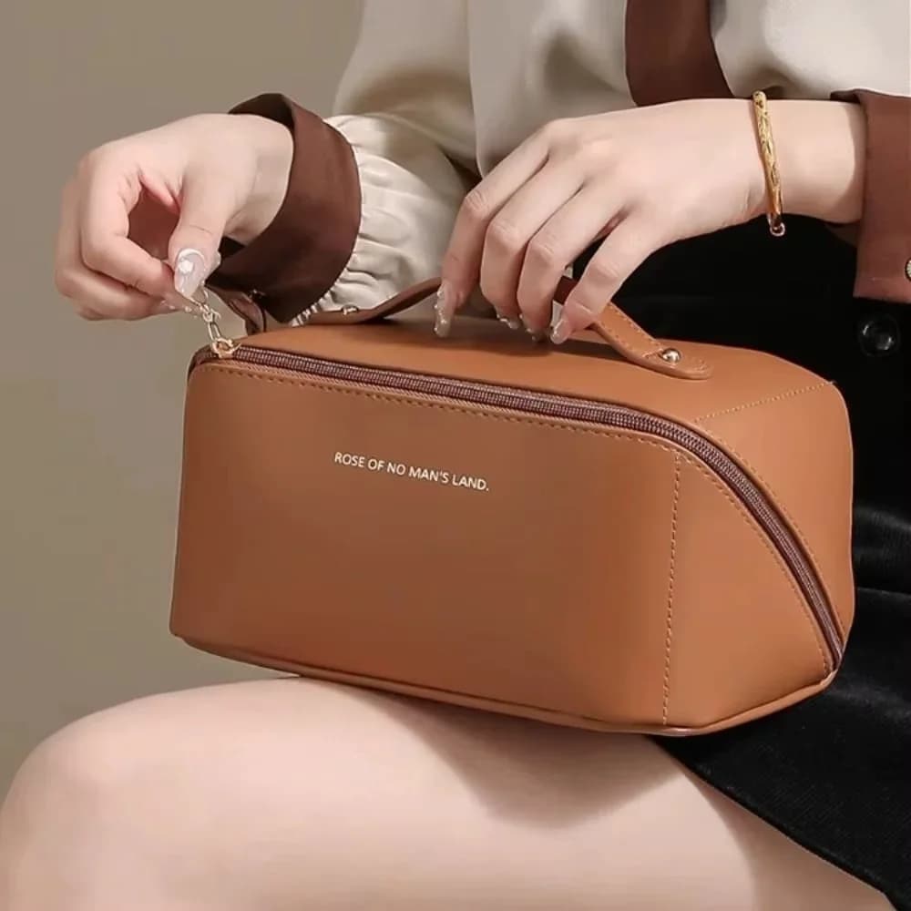 Borse per il Trucco a Forma di Cuscino, Kit da Toilette Femminili, Custodie per Cosmetici, Pochette di Lusso, Borsa da Viaggio per Cosmetici, Organizer per il Trucco