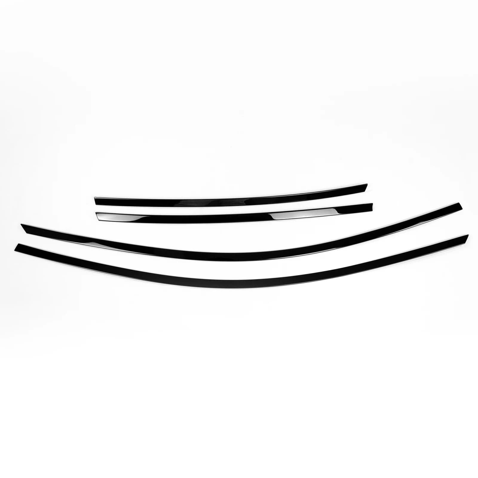 Per Honda CRV CR-V 2011-2015 Guarnizione Esterna per Finestrini, Striscia Decorativa Nera Lucida, Copertura Protettiva per Telaio Laterale Porta