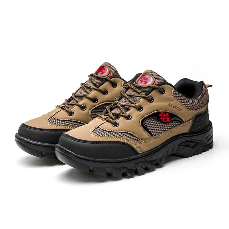 VIPOL New men's hiking shoes Business fashion casual men's boots autumn and winter lace-up men's leather shoes