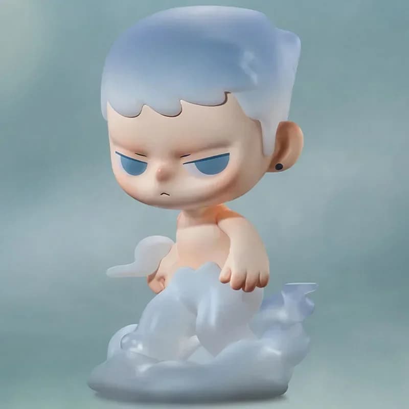 POPMART KUBO Breathing In Series Mystery Box Anime PVC 100% Original Action Figure Collection Model Desktop Ornaments Doll Toys