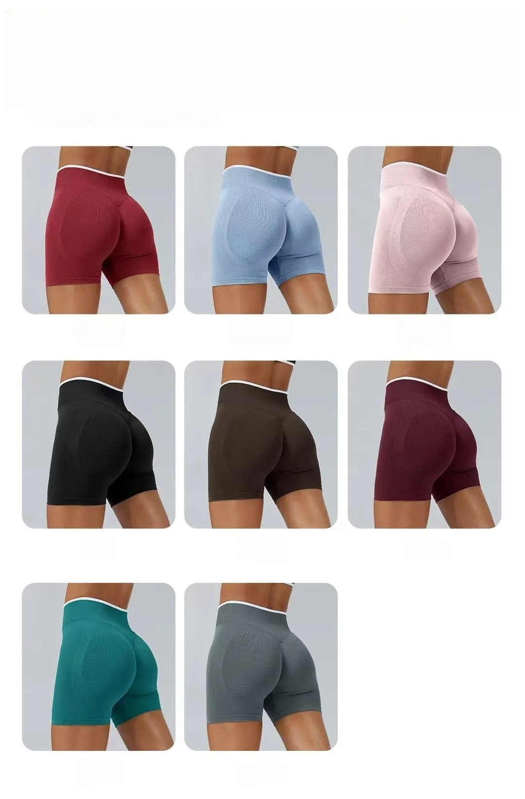 TEVEO Yoga Sports Elastico Ignite Sculpt Scruch Pantaloncini Leggings da yoga, Elastico traspirante Morbido Ciclismo Fitness Sport Legging