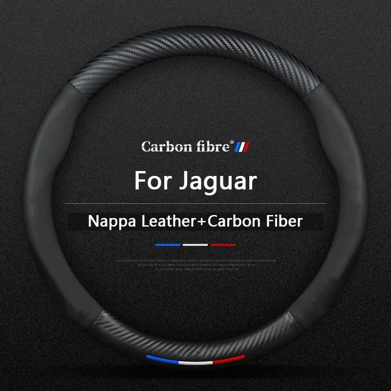 For Jaguar E-PACE F-PACE F-TYPE I-PACE XE XF XK XJR XJ XEL XFR XFL Auto Carbon Fiber Anti-slip Covering Accessories