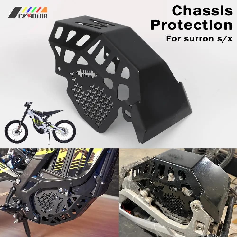Copertura di protezione del telaio del motociclo Protezione del motore in acciaio inossidabile per bici da cross elettrica fuoristrada Sur-Ron Surron Light Bee