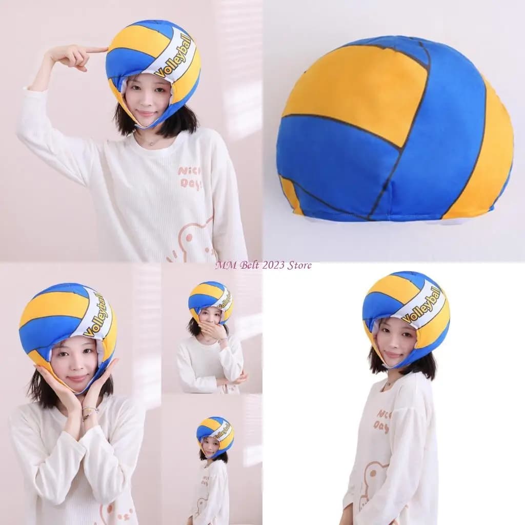 49ME Volleyball Costume Hat Adjustable Band Photography Prop Kids Birthday Accessory
