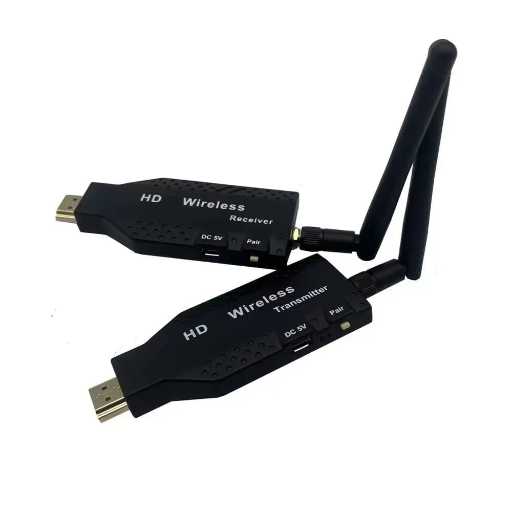 5.8G 50m wireless video extender transmitter receiver from 1 to 4 for HDMI PS3/4 laptop PC for TV monitor projector