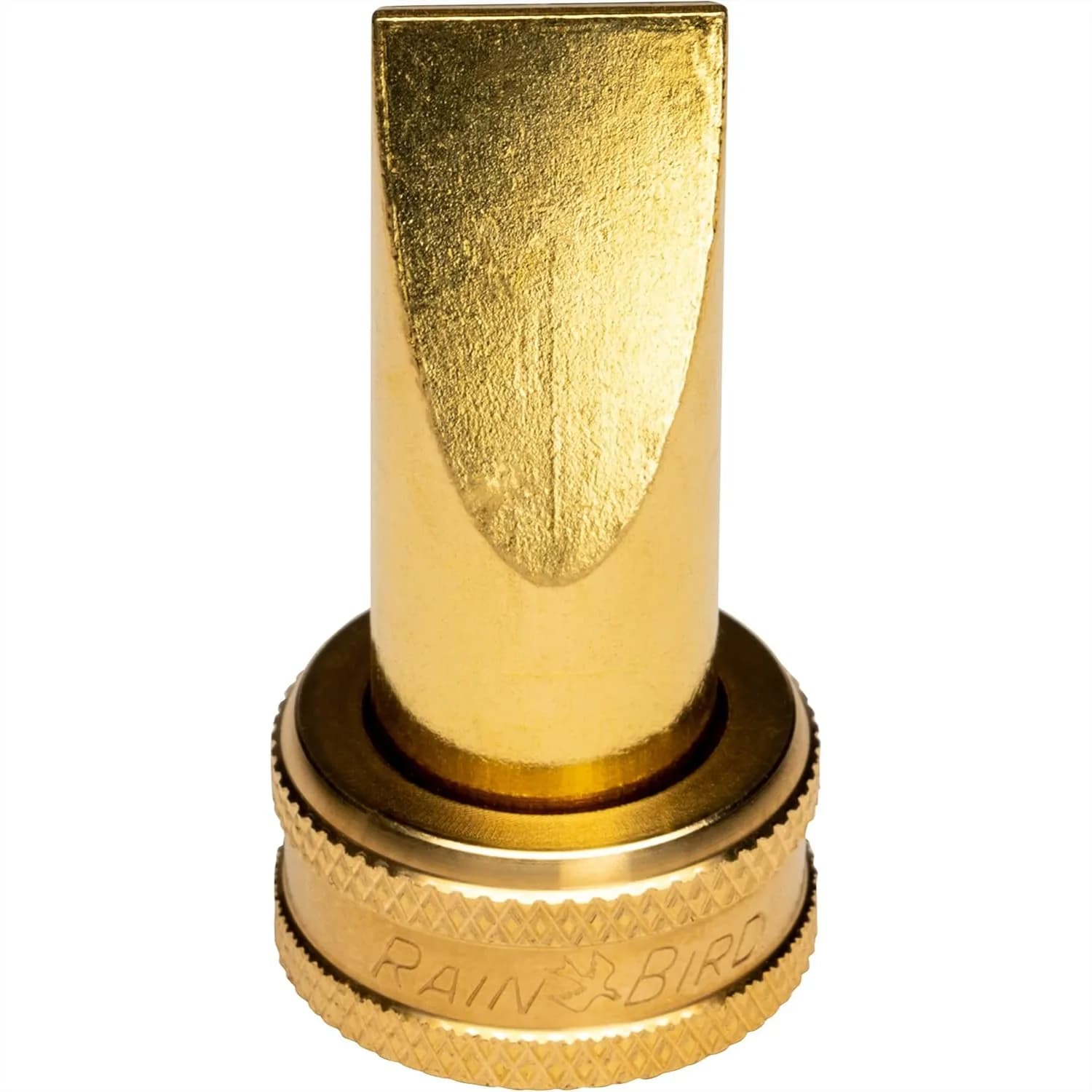 Ugello per Tubo da Giardino in Ottone Massiccio da 2 Pollici, Senza Piombo, con Spruzzo a Ventaglio/Spazzola per Giardinaggio Efficiente
