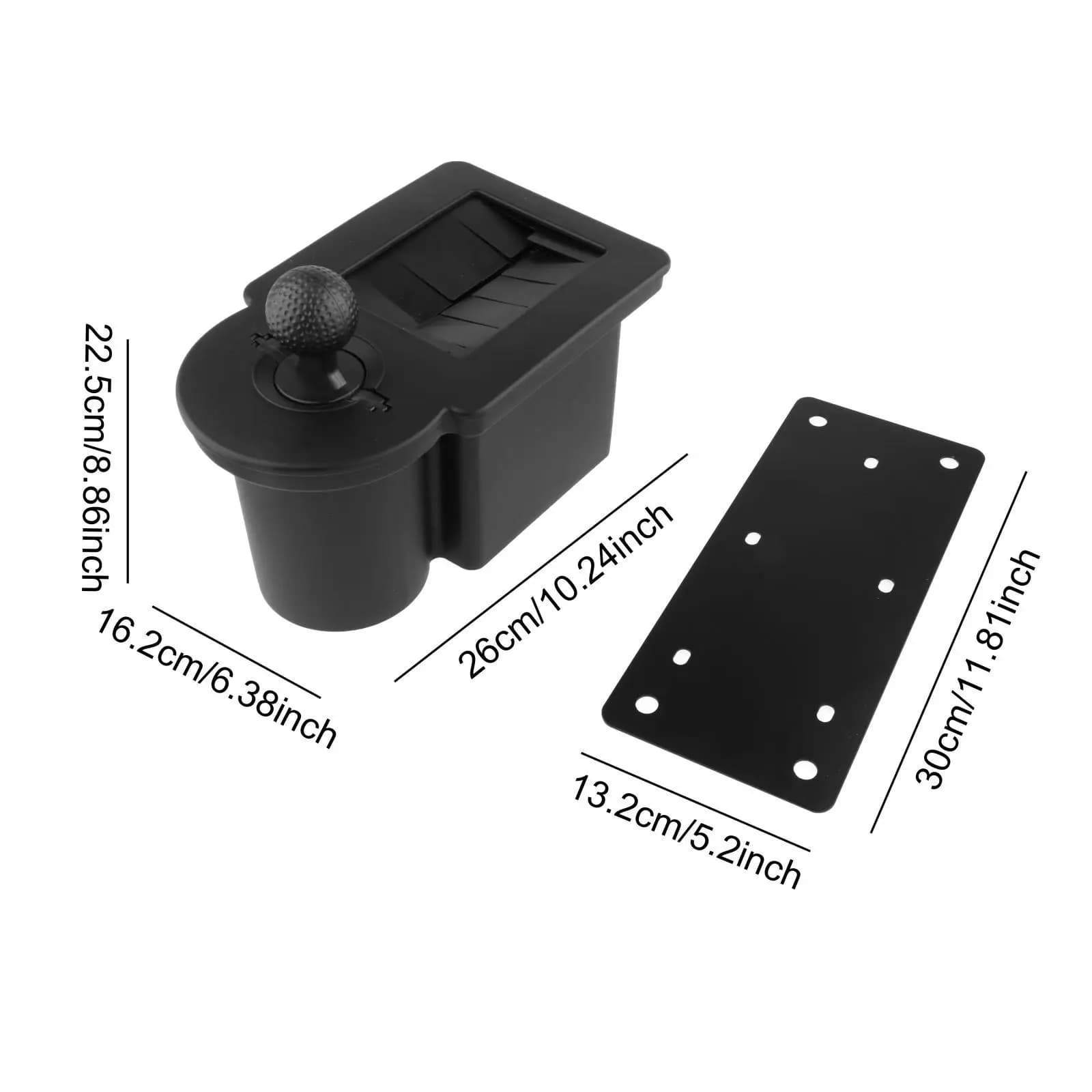 Lavapalline per Golf Cart con Doppio Scomparto di Pulizia, Secchio Puliscimazze per Mazze da Golf, Accessori per Golf Cart per Forniture e Pratica di Golf