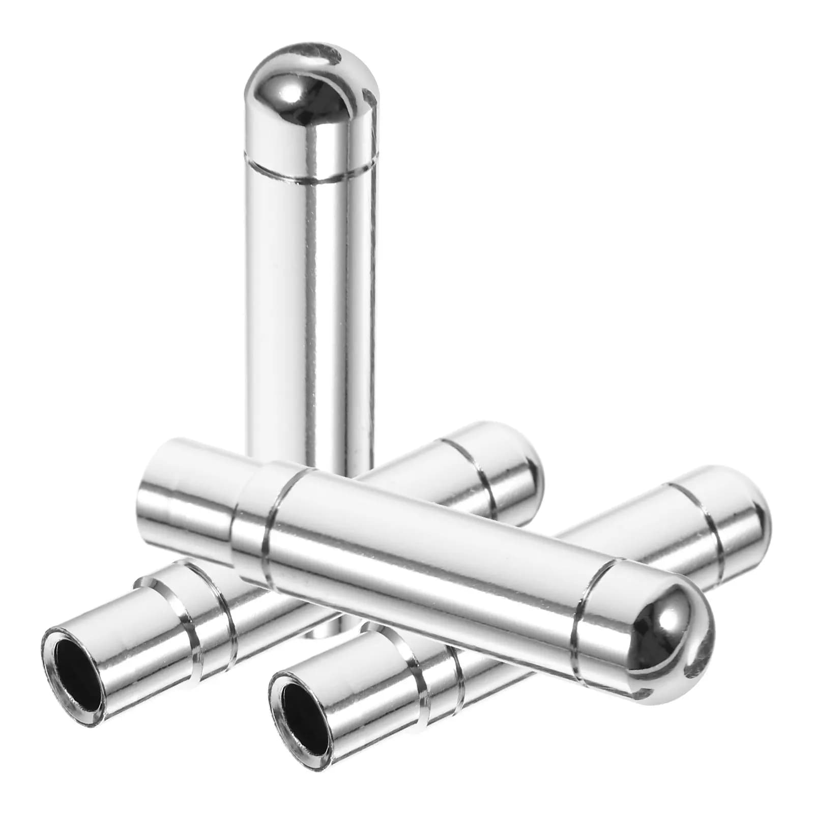 4Pcs Car Door Lock Pull Pins Electroplated Aluminum Alloy Interior Handle Auto Door Lock Knobs Car Accessories