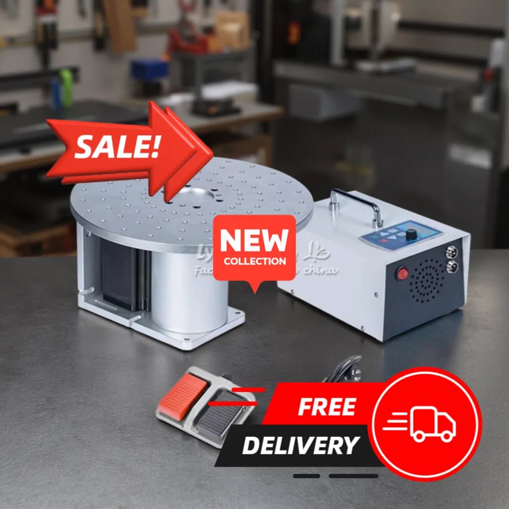 Positioner Mold Welding Woodworking Jig Rotary Axis Argon Arc Automatic Speed Control Handheld Laser Ring Seam Bench Platform
