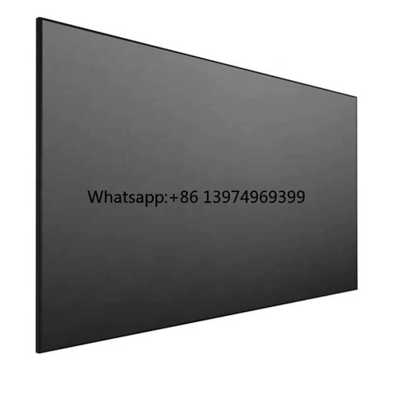 120" 16:9 Best Quality CBSP 4K UST ALR Projector Screen Fixed Frame Projection Screen