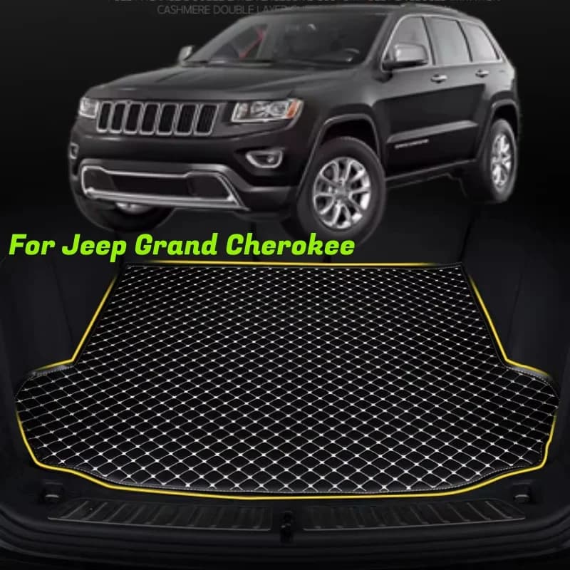Tappetino per bagagliaio auto personalizzato in microfibra, tappetino per valigia, accessori interni auto per Jeep Grand Cherokee 2011-2022