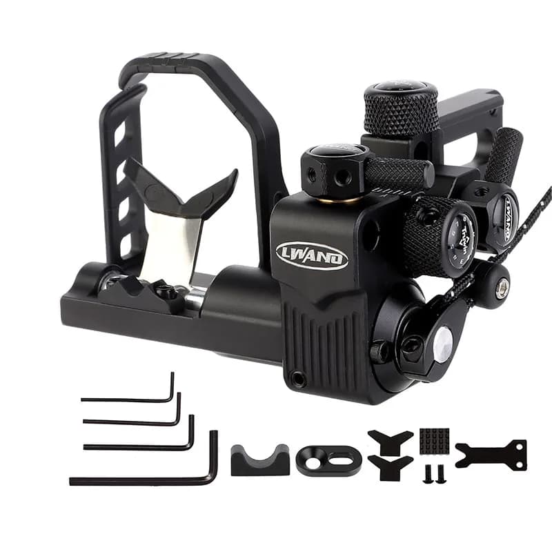 Tiro con l'arco Drop Away Arrow Rest Fall-Away Acquisizione completa Contenimento Arco composto Accessori per la caccia