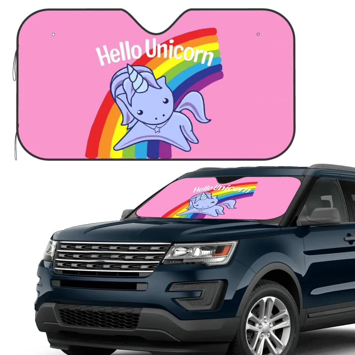Ciao Unicorno Parasole Parabrezza Auto Parabrezza Anteriore Finestra Parasole Accessori Coperture
