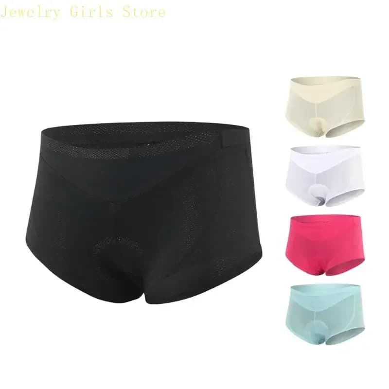 da ciclismo da donna traspirante Mutandine comfort assorbenti del sudore Pantaloncini da bici Pantaloncini imbottiti per