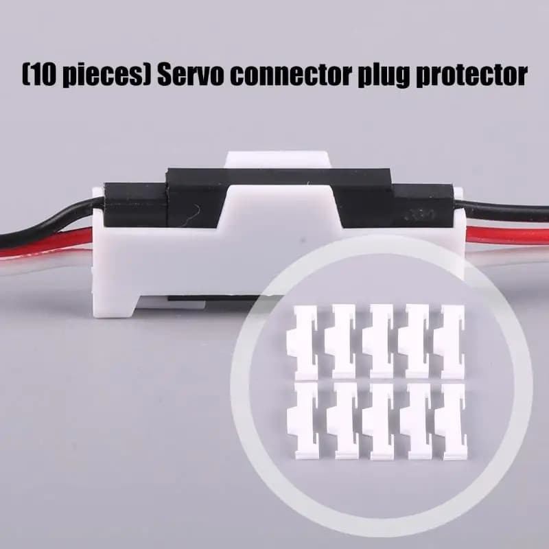 B03F and Remote Wiring Servo Extension Cable Connectors Clip ABS Buckle Clip Set for Extension Plug Joint Management Routing
