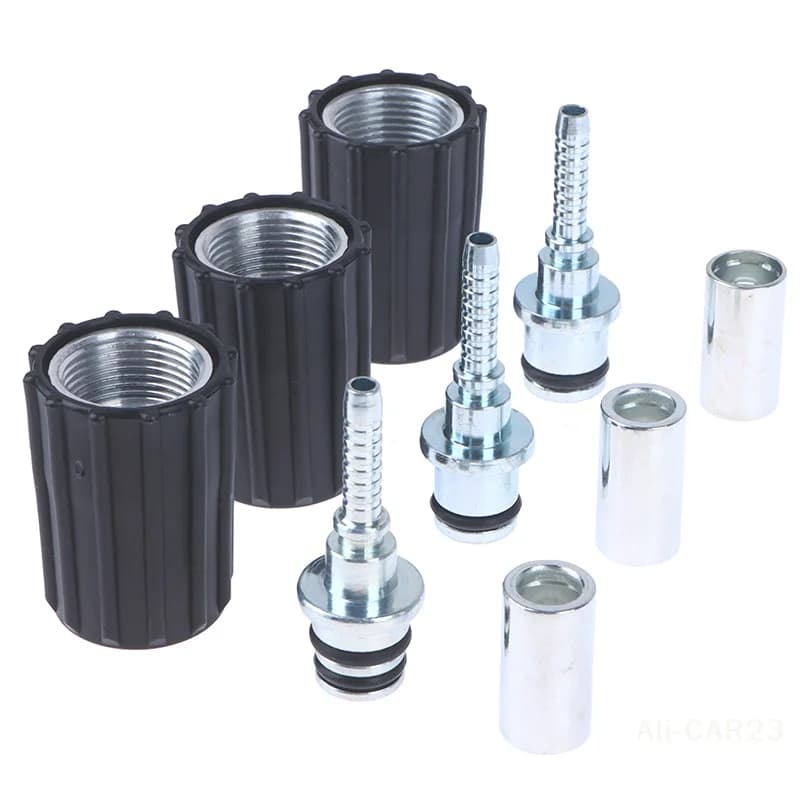 Raccordi per tubi flessibili per idropulitrice - Connettore twist dado ad anello D14/D15mm M22 per pulire tubi