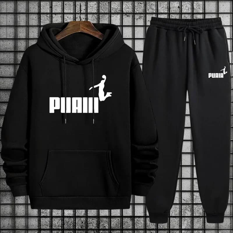 Complete with Men's Autumn Training 2026 - Set Hoodie and Sports Pants for Open Air Sports - Fashion Casual Suit - Unmissable Offer