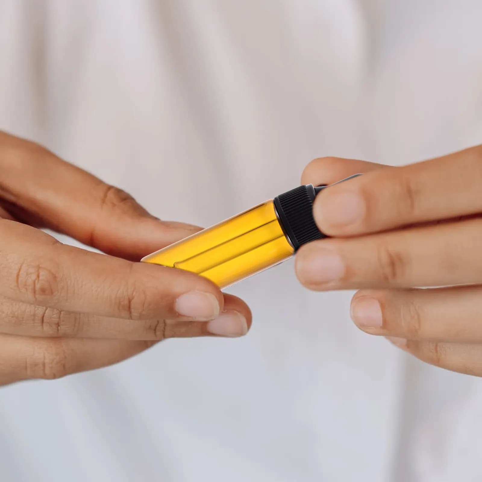 20 flaconi contagocce in vetro mini da 5 ml per oli essenziali, campioni di olio, conservazione e viaggio
